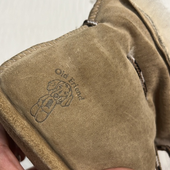 Old Friend Sheepskin & Suede Baby Softsole Infant and Toddler XL boots - Picture 9 of 10